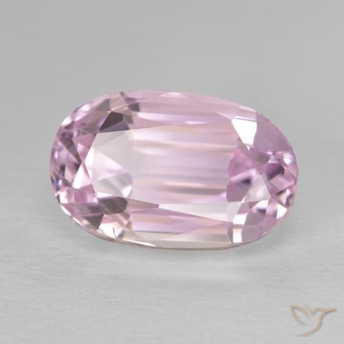 9.10 ct Pink Kunzite Stone, Natural Kunzite in Oval Facet Shape for Sale