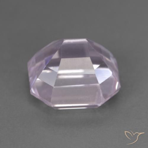 Kunzite Gemstone in 10.5 x 10.4 mm Size for Sale, Kunzite Stone in Light Lavender Pink Color