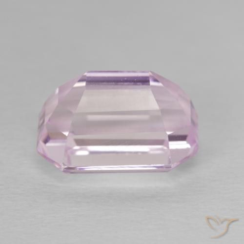 Kunzite Gemstone in 12 x 8.7 mm Size for Sale, Kunzite Stone in Light Royal Purple Pink Color