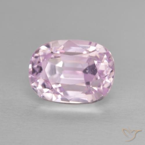 4.87 ct Pink Kunzite Stone, Natural Kunzite in Oval Facet Shape for Sale