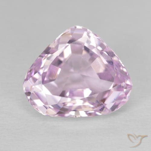 8.37ct Natural Purple Pink Kunzite, Pear Shape, VVS-VS