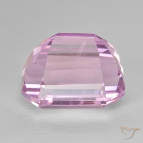 Kunzite Gemstone in 15.4 x 11.4 mm Size for Sale, Kunzite Stone in Light Royal Purple Pink Color