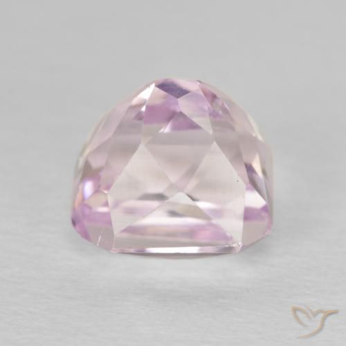 Kunzite Gemstone in 7 x 7 mm (calibrated) Size for Sale, Kunzite Stone in Light Pink Color