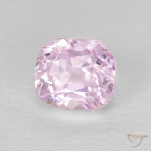 1.45 ct Pink Kunzite Stone, Natural Kunzite in Octagon / Scissor Cut Shape for Sale