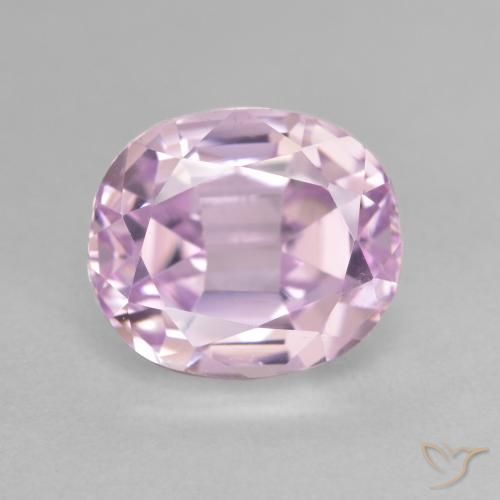 6.11ct Natural Light Pink Kunzite, Oval, VS