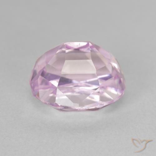Kunzite Gemstone in 11 x 9.5 mm Size for Sale, Kunzite Stone in Light Pink Color