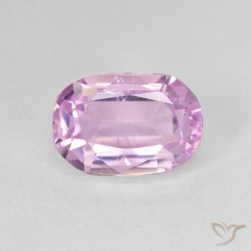 4.10ct Natural Medium Pink Kunzite, Oval, VS
