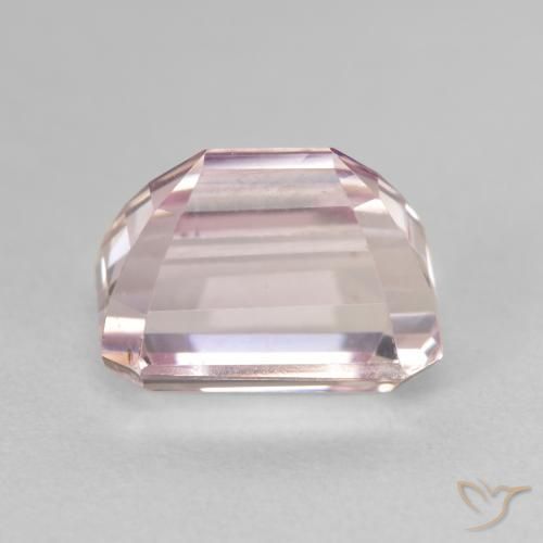 Kunzite Gemstone in 11.3 x 7.7 mm Size for Sale, Kunzite Stone in Light Pink Color