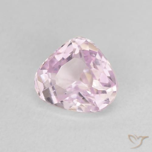 1.76 ct Pink Kunzite Stone, Natural Kunzite in Pear Facet Shape for Sale