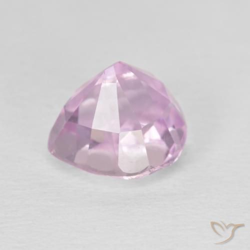 Kunzite Gemstone in 9 x 8.4 mm Size for Sale, Kunzite Stone in Very Light Pink Color