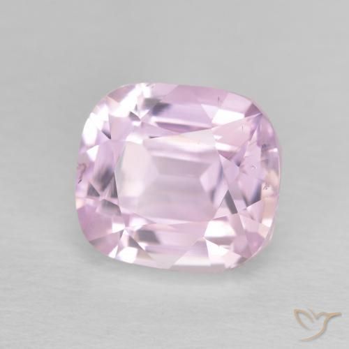 4.56 ct Pink Kunzite Stone, Natural Kunzite in Cushion-Cut Shape for Sale