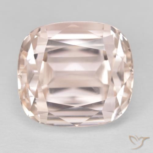 19.63ct Natural Light Pink Kunzite, Cushion, VVS-VS
