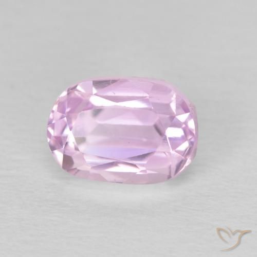 2.53 ct Pink Kunzite Stone, Natural Kunzite in Cushion-Cut Shape for Sale