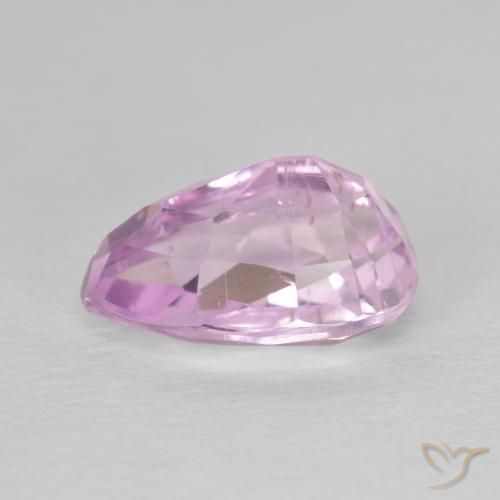 Kunzite Gemstone in 12.5 x 7.6 mm Size for Sale, Kunzite Stone in Cherry Pink Tone Color