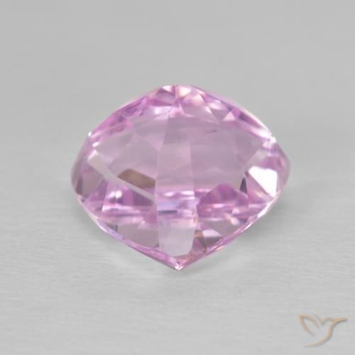 Kunzite Gemstone in 10.5 x 9.6 mm Size for Sale, Kunzite Stone in Very Light Royal Purple Pink Color