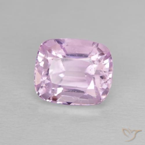 4.80 ct Pink Kunzite Stone, Natural Kunzite in Cushion-Cut Shape for Sale