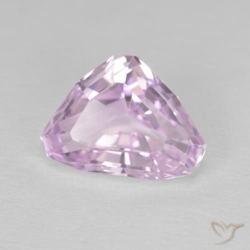 6.04 ct Pink Kunzite Stone, Natural Kunzite in Fancy Cut Shape for Sale
