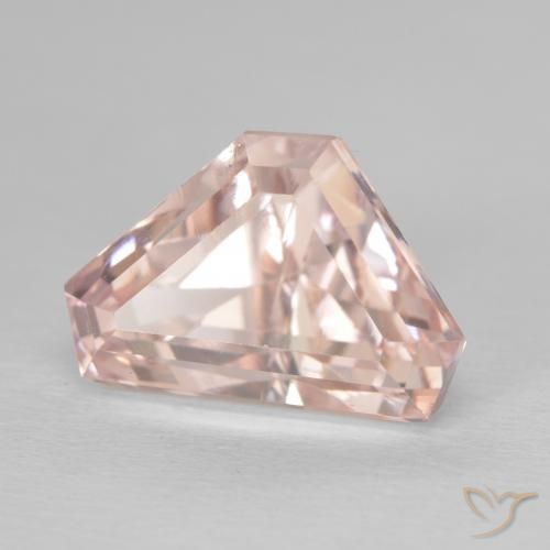 10.02 ct Pink Kunzite Stone, Natural Kunzite in Fancy Cut Shape for Sale