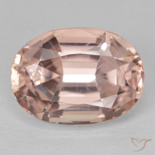 14.48ct Natural Medium Pink Kunzite, Oval, VS