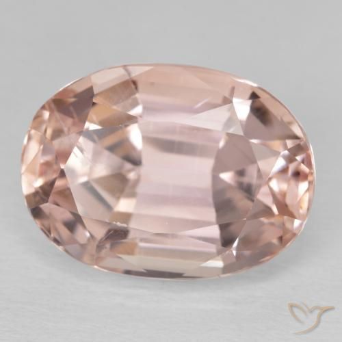 14.48 ct Pink Kunzite Stone, Natural Kunzite in Oval Facet Shape for Sale