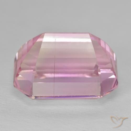 Kunzite Gemstone in 20 x 15 mm (calibrated) Size for Sale, Kunzite Stone in Hot Pink Color