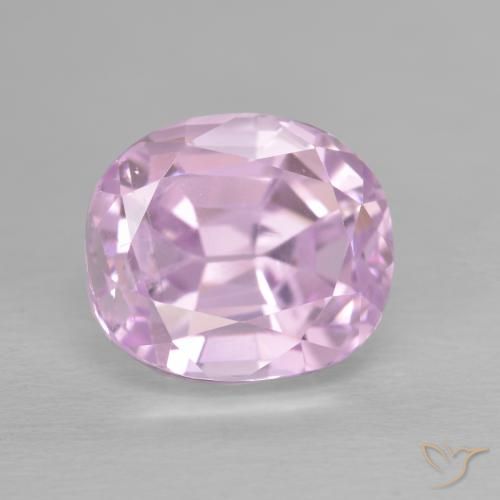 6.70ct Natural Cherry Pink Kunzite, Oval, VS