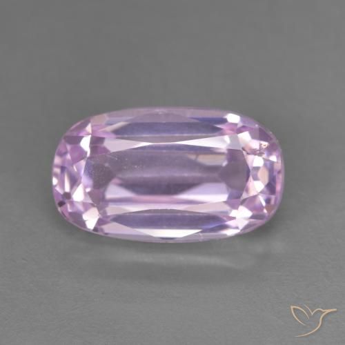4.83ct Natural Royal Purple Pink Kunzite, Cushion, VS