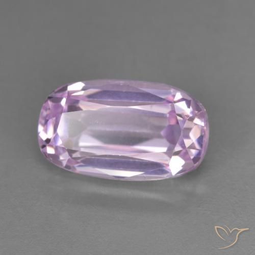4.83 ct Pink Kunzite Stone, Natural Kunzite in Cushion-Cut Shape for Sale