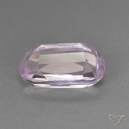 Kunzite Gemstone in 12.4 x 7.3 mm Size for Sale, Kunzite Stone in Royal Purple Pink Color