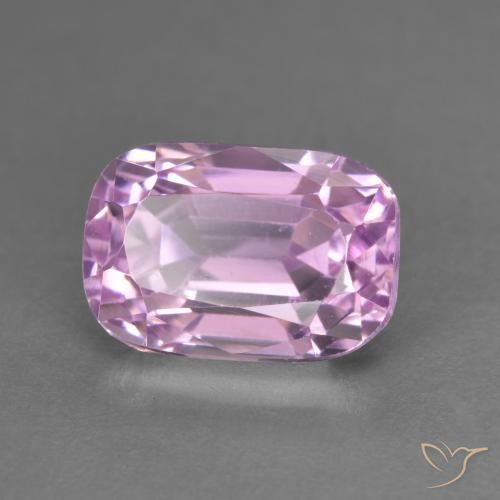 4.60 ct Pink Kunzite Stone, Natural Kunzite in Cushion-Cut Shape for Sale