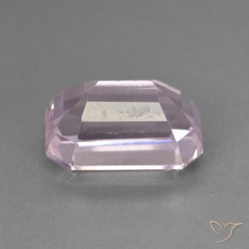 Kunzite Gemstone in 11.7 x 8.6 mm Size for Sale, Kunzite Stone in Very Light Pink Tone Color