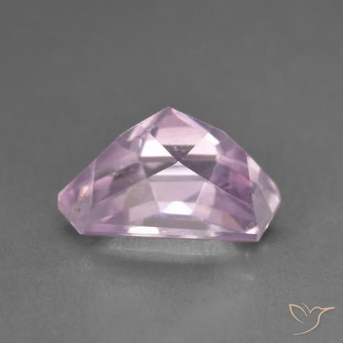 Kunzite Gemstone in 11.6 x 7.5 mm Size for Sale, Kunzite Stone in Cherry Pink Color