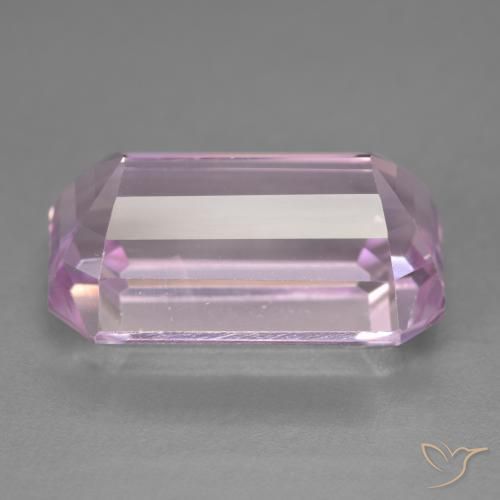22.43ct Natural Medium Pink Kunzite, Octagon / Emerald Cut 22.43ct Natural Medium Pink Kunzite, Octagon / Emerald Cut