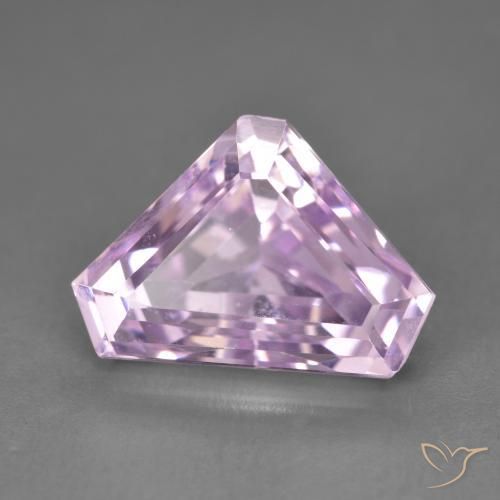 9.03 ct Pink Kunzite Stone, Natural Kunzite in Fancy Cut Shape for Sale