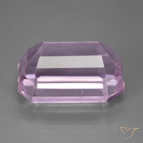 Kunzite Gemstone in 18 x 13 mm (calibrated) Size for Sale, Kunzite Stone in Very Light Pink Color