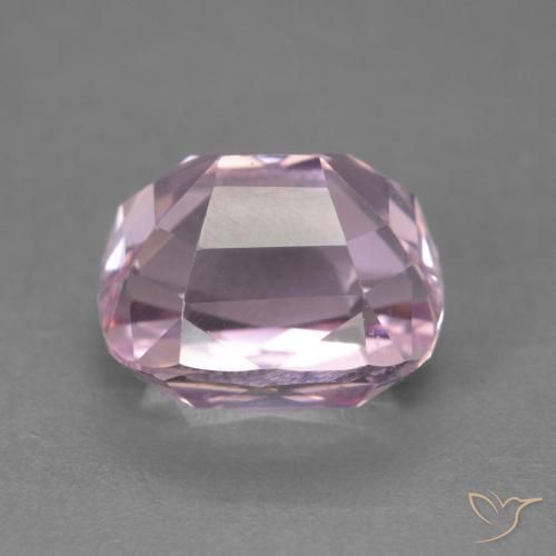 Kunzite Gemstone in 9.8 x 8.5 mm Size for Sale, Kunzite Stone in Cherry Pink Tone Color