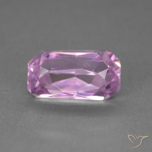 2.49ct Natural Purple Pink Kunzite, Emerald Cut, VVS