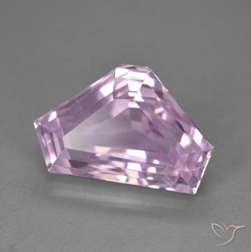 8.14 ct Pink Kunzite Stone, Natural Kunzite in Fancy Cut Shape for Sale