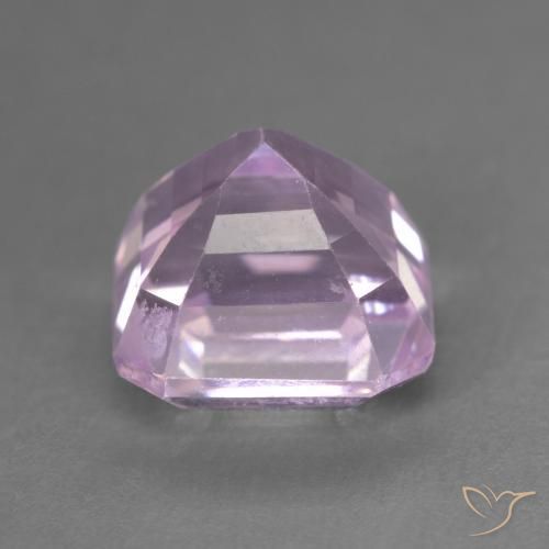 Kunzite Gemstone in 9.6 x 9.5 mm Size for Sale, Kunzite Stone in Cherry Pink Tone Color