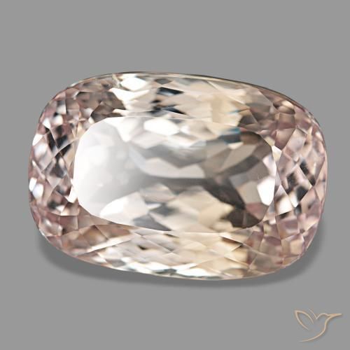 43.49 ct Pink Kunzite Stone, Natural Kunzite in Cushion-Cut Shape for Sale