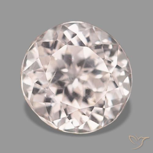 4.79 ct Pink Kunzite Gemstone, Kunzite Gem in Oval Facet Shape for Sale.