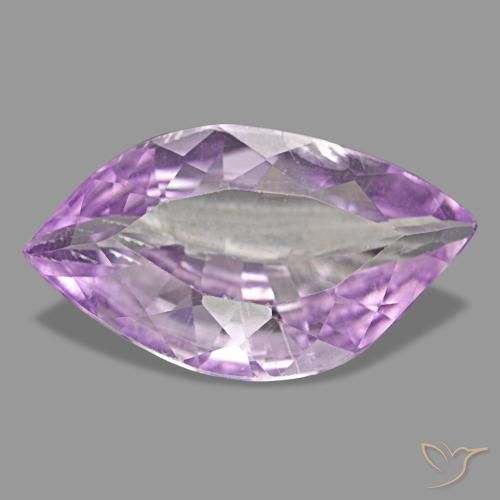 7.54 ct Violet Kunzite Gemstone, Kunzite Gem in Fancy Cut Shape for Sale.