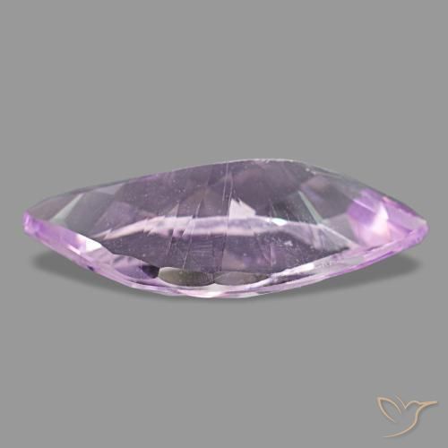 Kunzite Gemstone in 19.6 x 11.1 mm Size for Sale, Kunzite Stone in Light Violet Color
