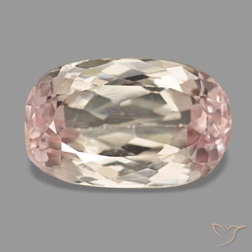 10.83 ct Pink Kunzite Gemstone, Kunzite Gem in Oval Facet Shape for Sale.