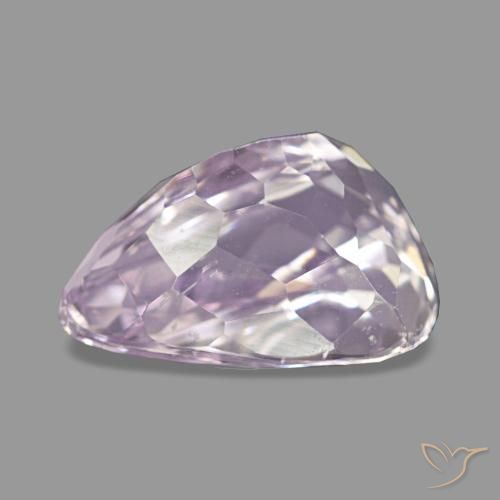 Kunzite Gemstone in 10.8 x 8.2 mm Size for Sale, Kunzite Stone in Light Cherry Pink Color