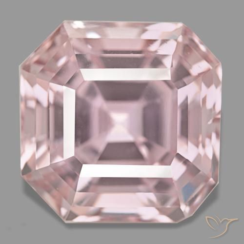 48.86 ct Pink Kunzite Gemstone, Kunzite Gem in Octagon Step Cut Shape for Sale.