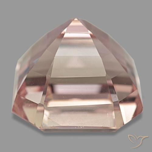 Kunzite Gemstone in 20 x 20 mm (calibrated) Size for Sale, Kunzite Stone in Rose Pink Color