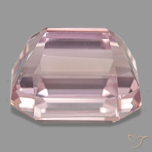 Kunzite Gemstone in 18.5 x 15.4 mm Size for Sale, Kunzite Stone in Medium Pink Color