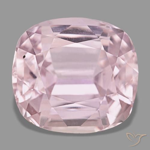 27.90 ct Pink Kunzite Gemstone, Kunzite Gem in Cushion-Cut Shape for Sale.