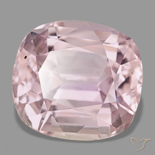 27.90 ct Pink Kunzite Stone, Natural Kunzite in Cushion-Cut Shape for Sale